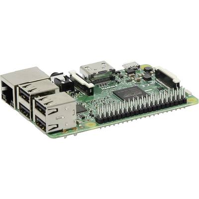 Raspberry Pi® 3 B modell 1 GB 4x 1,2 GHz, operációs rendszer nélkül