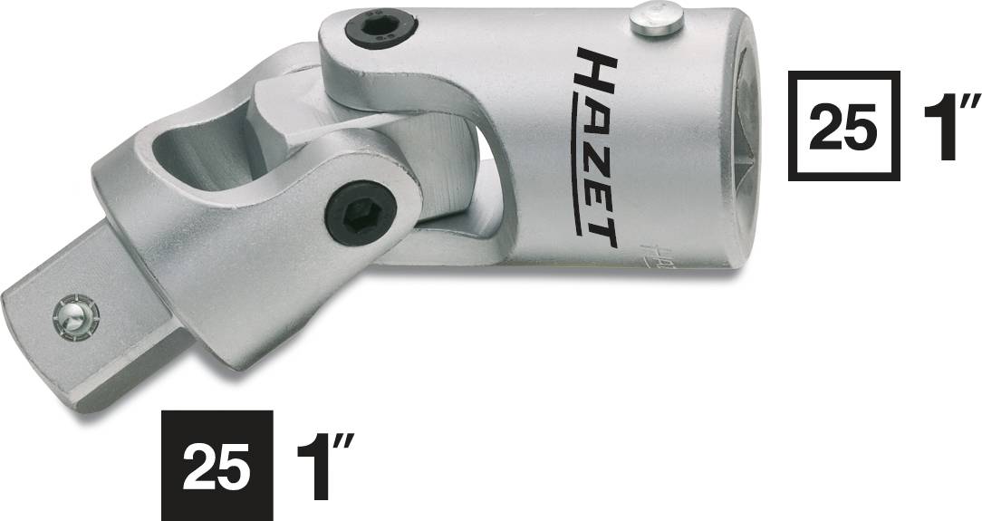 Hazet 1121 1121 Univerzális csukló 1 coll Meghajtás (csavarhúzó) 1 (25 mm) 144 mm 1 db