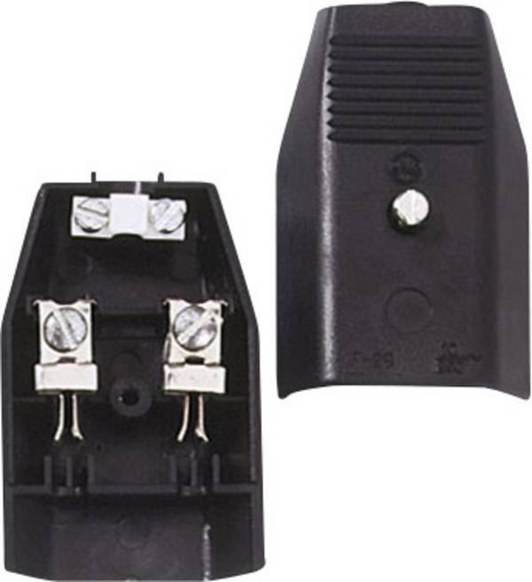 Bachmann 900.004 Euro alj Műanyag  230 V Fekete IP20