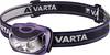LED-es fejlámpa, elemes, 3 LED 100 lm 78 m 10 óra, lila/fekete, Varta Outdoor Sports 18630101421