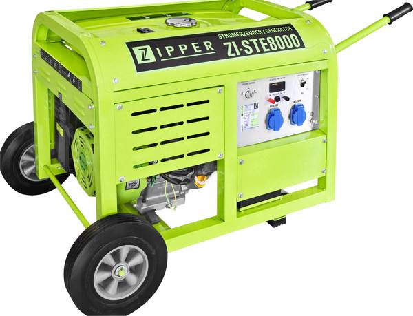 Aggregátor, áramfejlesztő 10 kW 230 V 95 kg 4 ütemű motor, Zipper ZI-STE8000