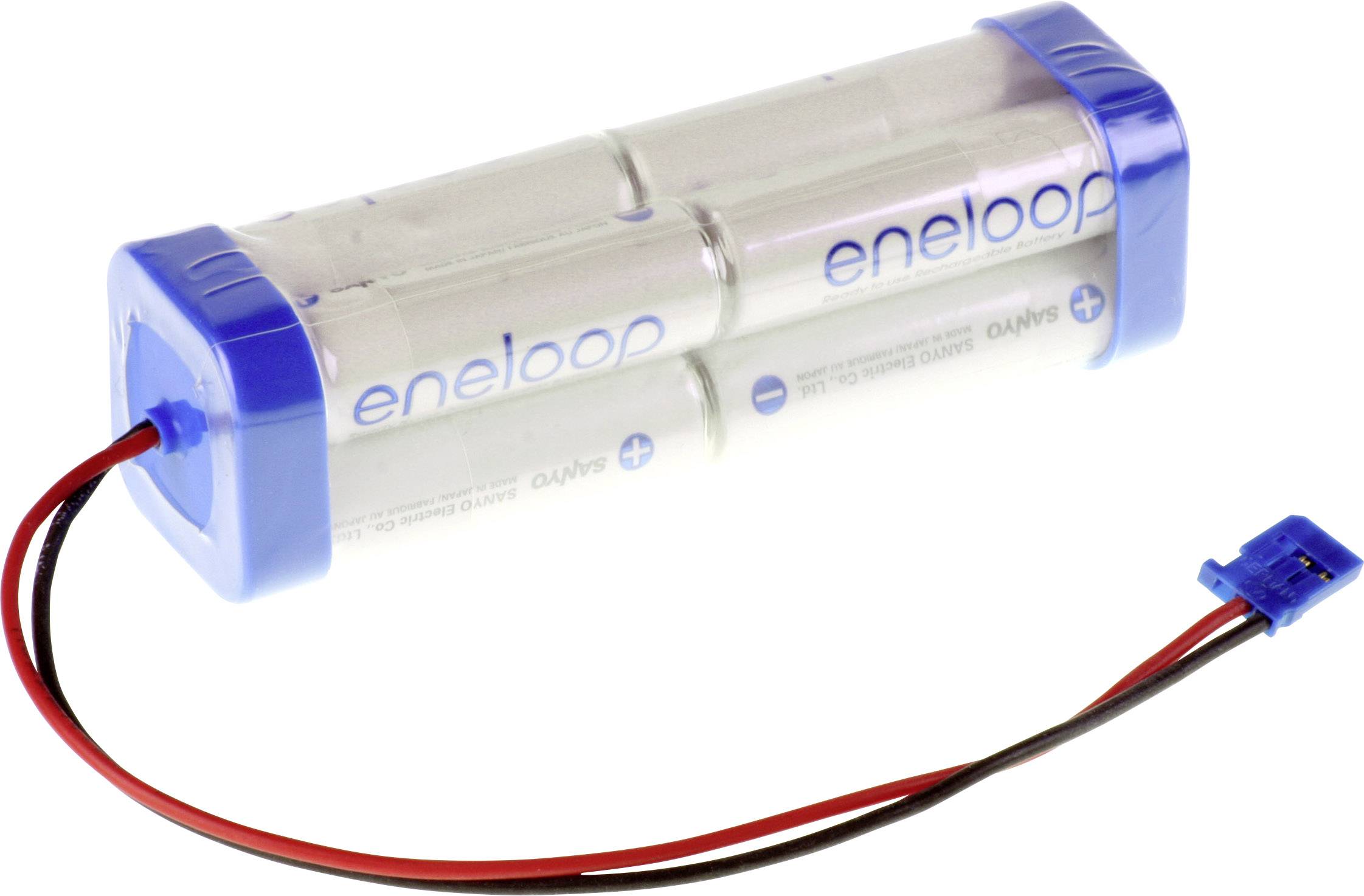 Panasonic eneloop Doppelwürfel F2x2x2 Futaba Akkucsomag Cellaszám: 8 Elem- és akkuméret: Ceruza (AA) Kábel, Dugó NiMH 9.6 V 1900 mAh