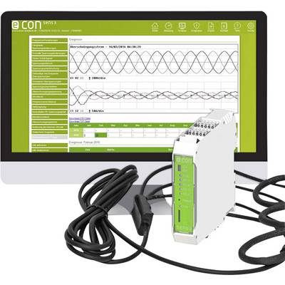 econ solutions econ sens3PRO - 3000A hálózat analizáló készülék  3 fázisú adatgyűjtő funkcióval 