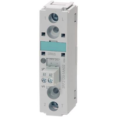 Siemens Félvezető relé 3RF21201AA24 20 A Kapcsolási feszültség (max.): 460 V/AC Nullfeszültség kapcsoló 1 db