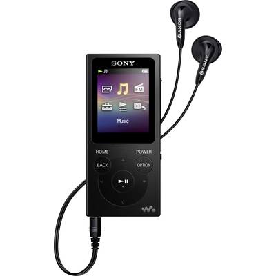 Sony Walkman® NW-E394B MP3 lejátszó 8 GB Fekete 