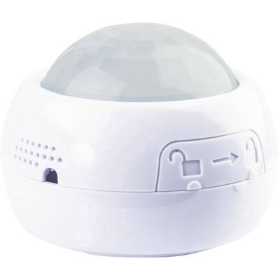 Vezeték nélküli többfunkciós érzékelő, mozgás, hőmérséklet, légnedvesség, fény érzékelő, Schwaiger Home Automation ZHS05