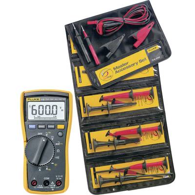 Digitális kézi multiméterkészlet, CAT III 600 V, Fluke FLK115/TLK-225-1