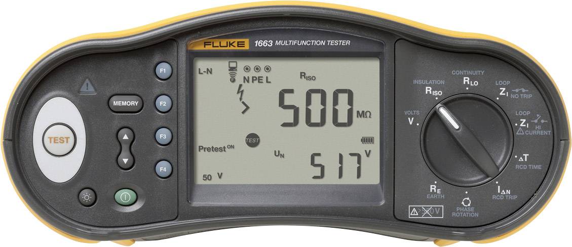 Fluke FLK-1664FC CH Telepítés teszter Kalibráció (DAkkS)