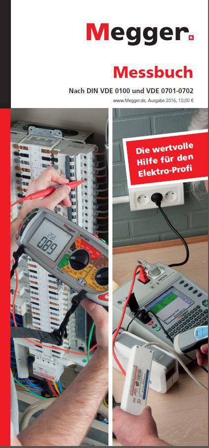 Megger Megger Messbuch Messbuch 1 db