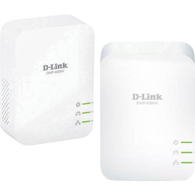 D-Link DHP-601AV Powerline kezdő készlet DHP-601AV/E   1 GBit/s