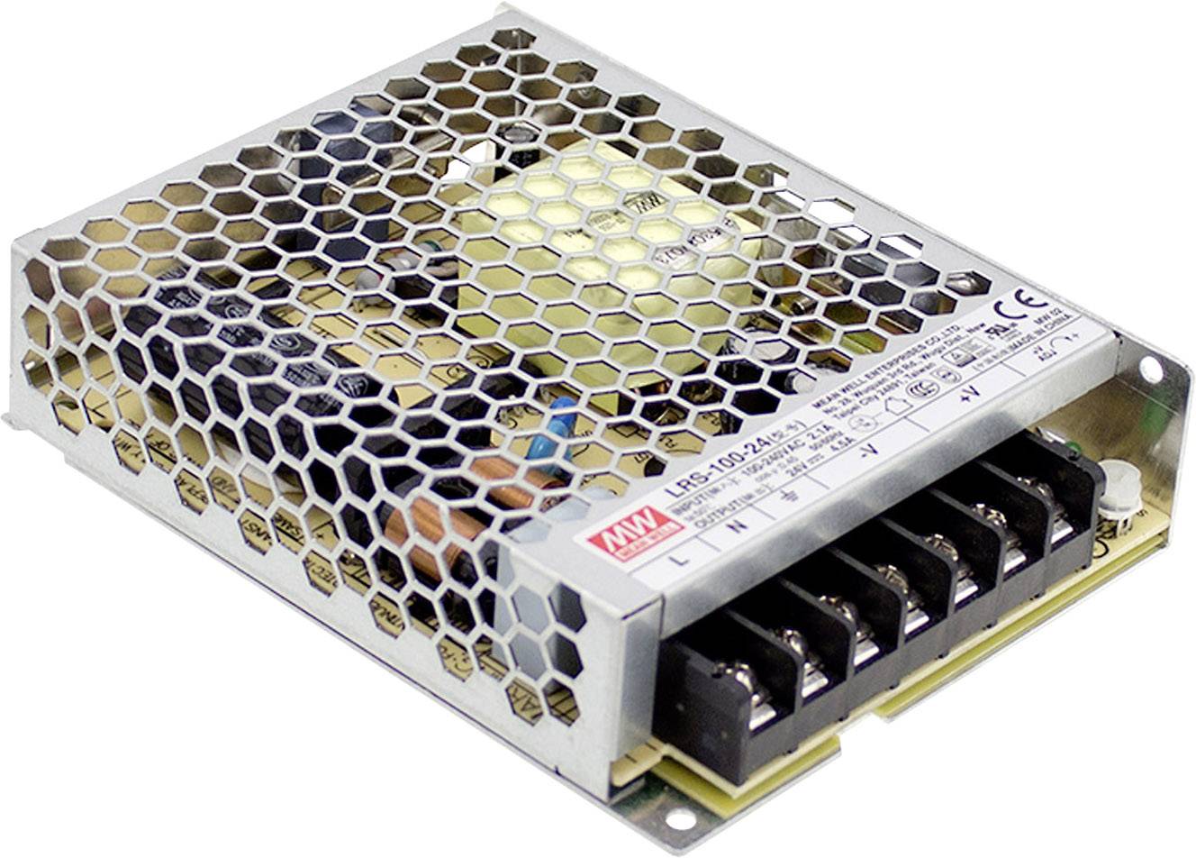 MEAN WELL LRS-100-12 Kapcsolóüzemű tápegység 12 V/DC 8.5 A 102 W
