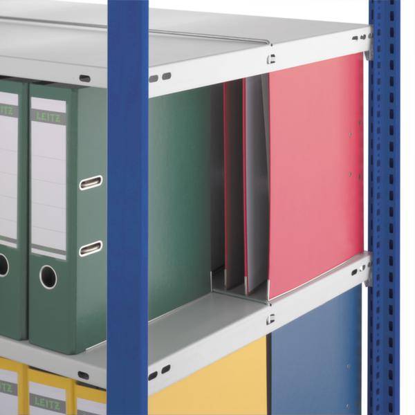 Orion Regalsysteme HKA17610DA Aktapolc ráépíthető modul (Sz x Ma x Mé) 1010 x 1750 x 635 mm Acél Műanyag bevonatú Élénk szürke Fém padló