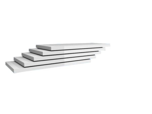 Orion Regalsysteme K10050L/VE Polc (Sz x Mé) 1000 mm x 500 mm Acél Cinkezett, Műanyag bevonatú Élénk szürke Fém padló 5 db