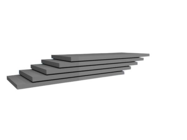 Orion Regalsysteme Z13050L/VE Polc (Sz x Mé) 1300 mm x 500 mm Acél Cinkezett Ónozott Fém padló 5 db