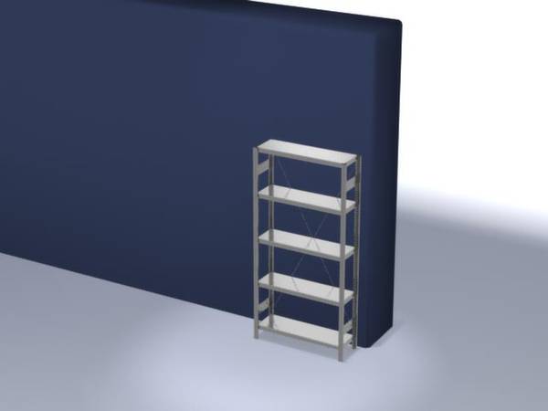 Orion Regalsysteme HZG20310XL Polc alapmodul 150 kg (Sz x Ma x Mé) 1.06 x 2 x 33.5 m Acél Cinkezett Ónozott Fém padló