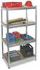 BRB Lagertechnik 26024 Polc alapmodul 265 kg (Sz x Ma x Mé) 90 x 1.8 x 60 cm Acél Cinkezett Ónozott Fa padló