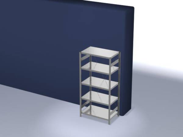 Orion Regalsysteme HZG20610XL Polc alapmodul 140 kg (Sz x Ma x Mé) 1.06 x 2 x 63.5 m Acél Cinkezett Ónozott Fém padló
