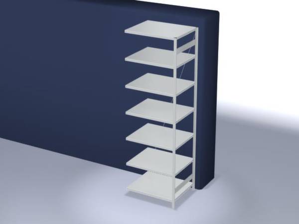 Orion Regalsysteme HKA30810XL Polc ráépíthető modul 130 kg (Sz x Ma x Mé) 1010 x 3000 x 835 mm Acél Műanyag bevonatú Élénk szürke Fém padló