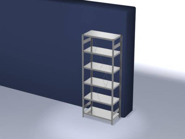 Orion Regalsysteme HZG25510XM Polc alapmodul 230 kg (Sz x Ma x Mé) 1.06 x 2.5 x 53.5 m Acél Cinkezett Ónozott Fém padló