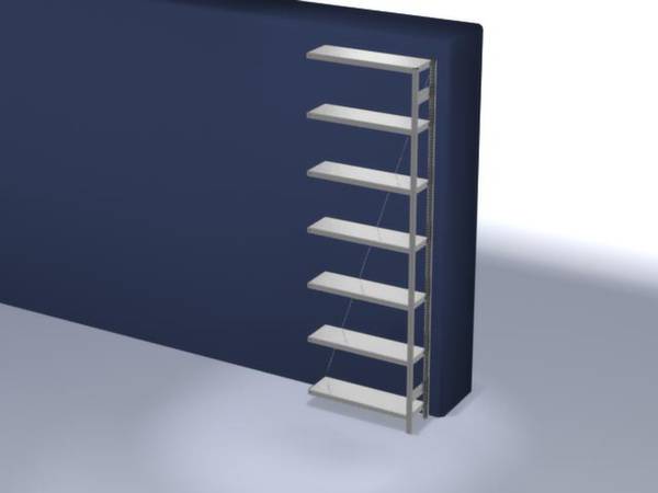 Orion Regalsysteme HZA30310XM Polc ráépíthető modul 220 kg (Sz x Ma x Mé) 1.01 x 3 x 33.5 m Acél Cinkezett Ónozott Fém padló