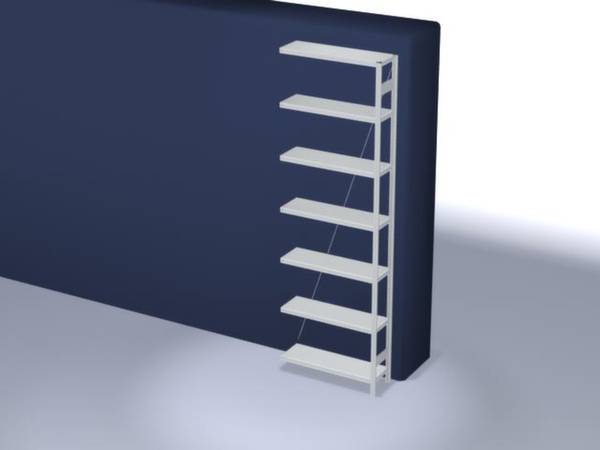 Orion Regalsysteme HKA30310XM Polc ráépíthető modul 220 kg (Sz x Ma x Mé) 1.01 x 3 x 33.5 m Acél Műanyag bevonatú Élénk szürke Fém padló