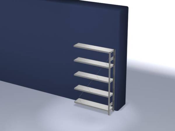 Orion Regalsysteme HZA20313XM Polc ráépíthető modul 200 kg (Sz x Ma x Mé) 1.31 x 2 x 33.5 m Acél Cinkezett Ónozott Fém padló