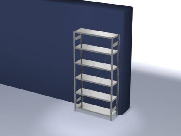 Orion Regalsysteme HZG25413XM Polc alapmodul 215 kg (Sz x Ma x Mé) 1.36 x 2.5 x 43.5 m Acél Cinkezett Ónozott Fém padló
