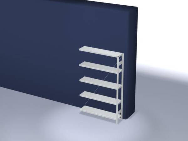 Orion Regalsysteme HKA20313XM Polc ráépíthető modul 200 kg (Sz x Ma x Mé) 1.31 x 2 x 33.5 m Acél Műanyag bevonatú Élénk szürke Fém padló