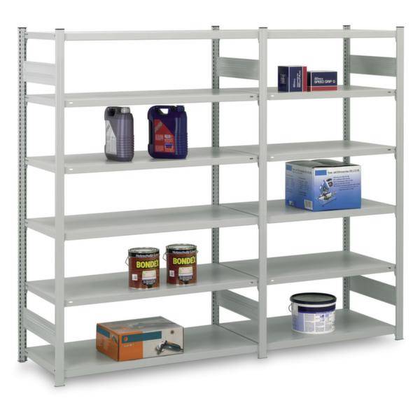 Orion Regalsysteme HKA25413AS Polc ráépíthető modul 315 kg (Sz x Ma x Mé) 1.31 x 2.5 x 43.5 m Acél Műanyag bevonatú Élénk szürke Fém padló