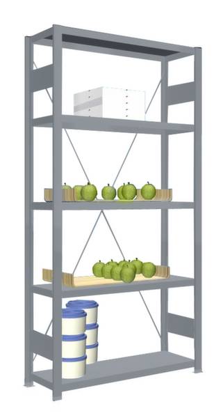 Orion Regalsysteme HVG20310XM Polc alapmodul 200 kg (Sz x Ma x Mé) 1.06 x 2 x 33.5 m Nemesacél Nemesacél Fém padló