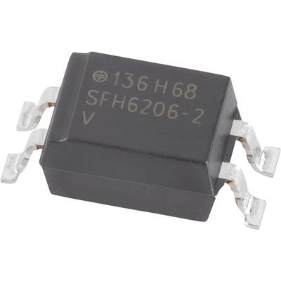 Optocsatoló AC/kétirányú kimenettel Vishay SFH6206-2 DIP 4 SMD