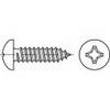 TOOLCRAFT 144973 Lemezcsavarok 2.9 mm 25 mm Kereszthornyú Philips DIN 7981 Acél Galvanikusan cinkezett 100 db