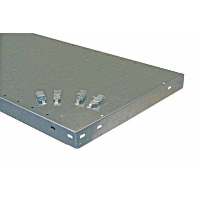 META Regalbau 1632 Polc (Sz x Mé) 1000 mm x 800 mm Acél Cinkezett Ónozott Fém padló 1 db