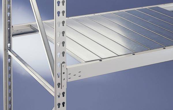 META Regalbau 43039 Polc (Sz x Mé) 2200 mm x 1050 mm Acél Cinkezett Ónozott Acél panel 1 db