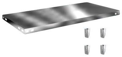 Orion Regalsysteme Z10050L/040 Polc (Sz x Mé) 1000 mm x 500 mm Acél Cinkezett Ónozott Fém padló 1 db