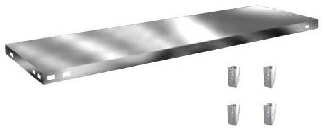 Orion Regalsysteme Z13040M/040 Polc (Sz x Mé) 1300 mm x 400 mm Acél Cinkezett Ónozott Fém padló 1 db