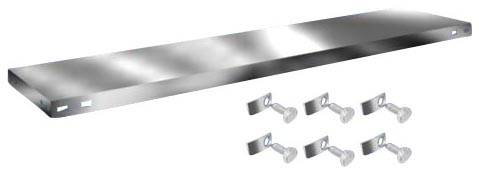 Orion Regalsysteme Z13030M/051 Polc (Sz x Mé) 1300 mm x 300 mm Acél Cinkezett Ónozott Fém padló 1 db
