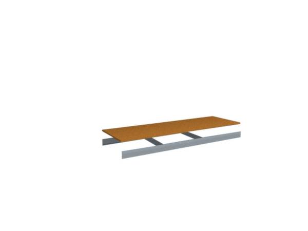 Orion Regalsysteme ZH05015 Polc (Sz x Mé) 1500 mm x 500 mm Fa Fa Fa padló 1 db