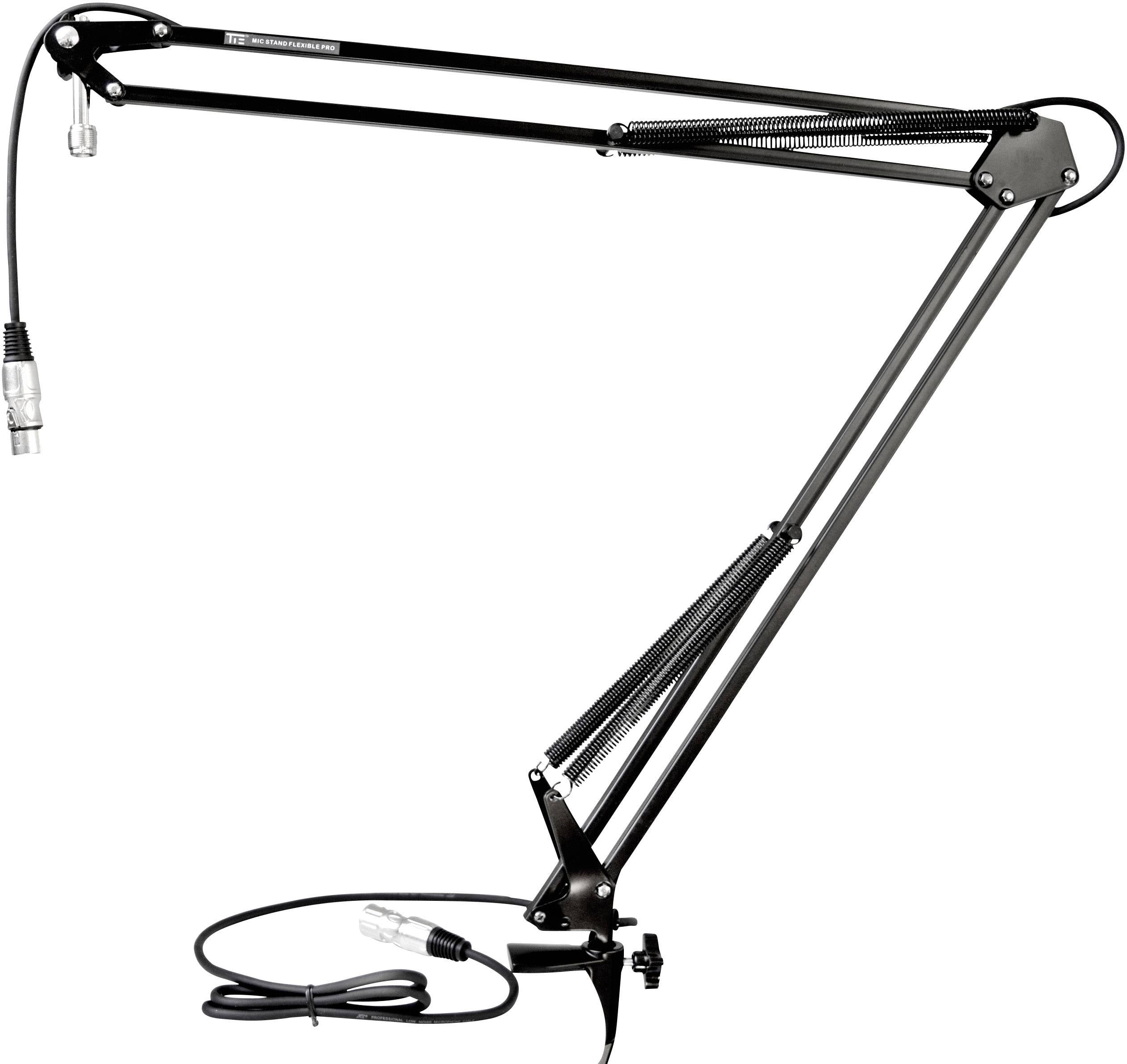 Tie Studio FLEXIBLE MIC STAND PRO Trépied de table pour microphone Filetage extérieur: 5/8