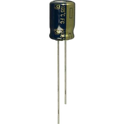 Elektrolit kondenzátor, radiális, álló, RM 3,5 mm 470 µF 10 V 20 % Ø 8 mm Panasonic EEU-FC1A471