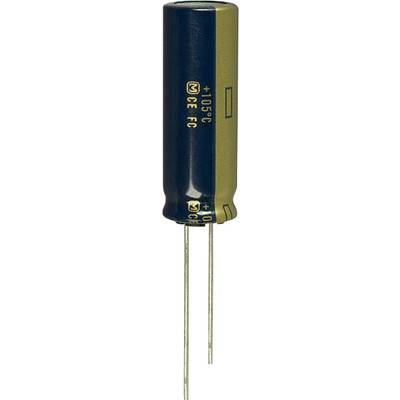 Elektrolit kondenzátor, radiális, álló, RM 5 mm 2200 µF 25 V 20 % Ø 12,5 mm Panasonic EEU-FC1E222