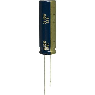Elektrolit kondenzátor, radiális, álló, RM 5 mm 120 µF 50 V 20 % Ø 10 mm Panasonic EEU-FC1H121