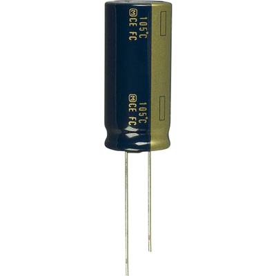 Elektrolit kondenzátor, radiális, álló, RM 7,5 mm 4700 µF 25 V 20 % Ø 18 mm Panasonic EEU-FC1E472