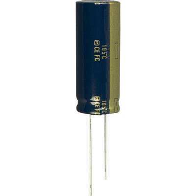 Elektrolit kondenzátor, radiális, álló, RM 7,5 mm 680 µF 100 V 20 % Ø 18 mm Panasonic EEU-FC2A681