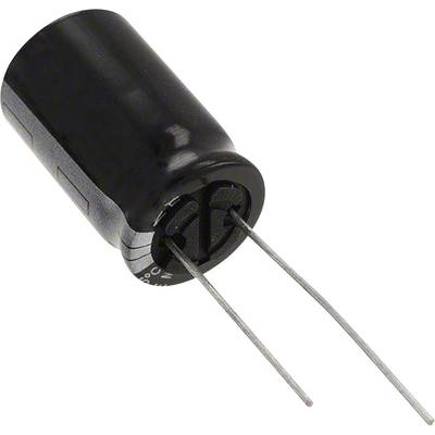 Elektrolit kondenzátor, radiális, álló, RM 7,5 mm 4700 µF 16 V 20 % Ø 16 mm Panasonic ECA-1CHG472