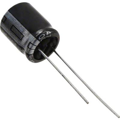 Elektrolit kondenzátor, radiális, álló, RM 5 mm 2200 µF 10 V 20 % Ø 10 mm Panasonic ECA-1AHG222