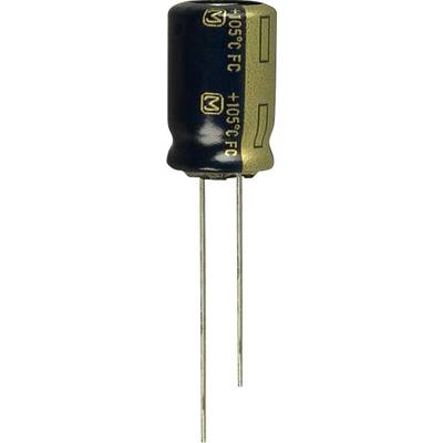 Elektrolit kondenzátor, radiális, álló, RM 5 mm 330 µF 35 V 20 % Ø 10 mm Panasonic EEU-FC1V331
