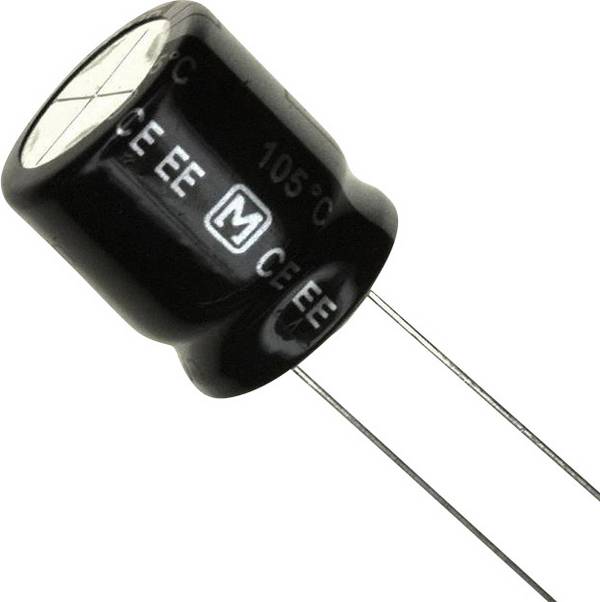 Elektrolit kondenzátor, radiális, álló, RM 7,5 mm 47 µF 400 V 20 % Ø 18 mm Panasonic EEU-EE2G470S