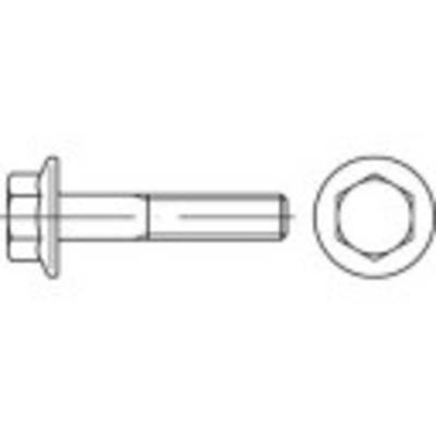 TOOLCRAFT 148376 Hatlap csavarok peremmel M12 90 mm Külső hatlap Acél Cinklamella bevonatú 100 db