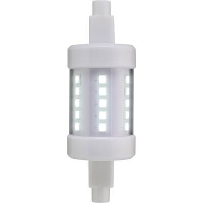 LED-es izzó 230 V R7s 4,5W=40W, hidegfehér, A+, Ø 27 x 78 mm, cső forma, Sygonix